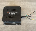 Vintage Rare Alphasonik A-2018 Auto Car Stereo Power Amplifier. Fixed Price $55.00.