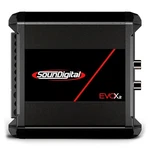 Soundigital 400.4 EVOX2 Ohm Channel Amplifier 400W Rms Bridged Power Car. Fixed Price $139.99.