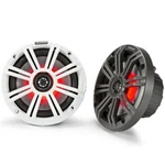Kicker KM654L, 6.5" Marine Coaxial Speakers W/ 3/4" (20MM) Tweeters, Led. Fixed Price $195.96.