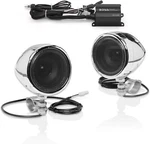 Boss 3" Motorcycle Speakers Pair & Bluetooth 600W Amplifier MC420B Class-d IPX5. Fixed Price $147.00.