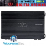 Dd Audio D4.2200 4-CHANNEL Super 2200W Rms Component Speakers Amplifier New. Fixed Price $459.00.