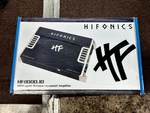 Hifonics HFI1000.1D 1000W Mono Car Audio Amplifier. Fixed Price $150.00.