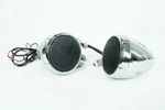 05 Harley Softail Flstc Heritage Classic Left Right Sound Audio Speakers Chrome. Fixed Price $99.00.