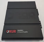 New Product! Okur OA1200.2, Watt, 2-CHANNEL Class A/b Car Amplifier. Fixed Price $129.00.