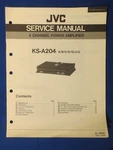 Jvc KS-A204 Car Audio Amp Service Manual Factory Original The Real Thing. Fixed Price $8.44.