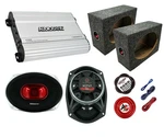 Audiobank 1500W Amp + Gravity 6X9" 800W Speakers Enclosures Wiring Kit. Fixed Price $189.99.