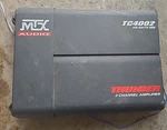 Mtx Audio Thunder TC4002 Watts Rms Class Amplifier Channels. Fixed Price $99.99.