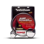Rockford Fosgate RFK1 Awg 1/0 Gauge Power Amp Installation Kit W/anl Maxi Fuse. Fixed Price $235.95.