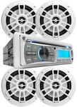 Gravity Marine Boat Cd/am/fm Receiver + 4X Mb Quart NF1-116 6.5" Speakers. Fixed Price $219.99.