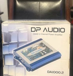 Dp Audio DA1000.2 1000W 2-CHANNEL Car Power Amplifier Blue Aluminum. Fixed Price $135.00.
