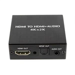 4K * 2K Stereo Audio Video Extractor Converter Hdmi+ Optical Spdif 3.5MM. Fixed Price $8.98.