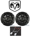 Kicker 5.25" Rear Factory Speaker Replacement For 2006-2009 Dodge Ram 2500/3500. Fixed Price $79.91.