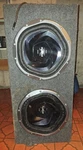 Sony Xplod Amp, Subwoofers, & Enclosure. Fixed Price $350.00.