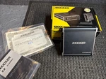 Kicker Series Class D Mono Amplifier - CXA6001 600W Rms 1200W Max Power. Fixed Price $185.00.