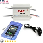 Bluetooth Marine Amplifier 2-CHANNEL Waterproof Audio Power 400W Vehicle Sound. Fixed Price $61.08.