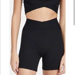 Bandier Le Ore Black Women's Corso Crossover 5" Biker Shorts Us 2X Nwot. Fixed Price $21.15.