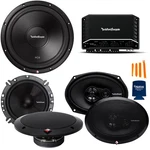 Rockford Fosgate Amp, Component Speakers, 6X9" & 10" Subwoofer. Fixed Price $759.96.