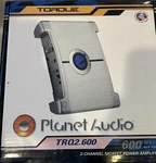 Planet Audio Amplifier Trq 2.600, Torque Model 600W High Output Channel. Fixed Price $75.00.