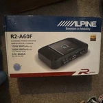 Alpine R2-A60F 4-CHANNEL Car Amplifier 150W Rms X4 At , 100W. Fixed Price $430.00.
