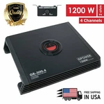 New Gravity Channels 1200 Watts Class A/b Car Audio Stereo Amplifier GR300.4. Fixed Price $99.99.