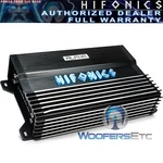 Hifonics A1200.4 Alpha 1200W Rms 4CHANNEL 2400W Max Component Speakers Amplifier. Fixed Price $255.00.