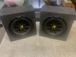 2 Kicker 10C104 Comp Inch Subwoofers Boxes Ohm 300 Watts Peak. Fixed Price $189.95.