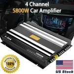 5800W Watt 4 Channel Car Truck Amplifier Stereo Audio Speaker System Trunk. Fixed Price $44.99.