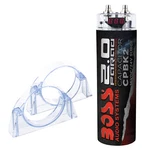 Boss CPBK2 Farad 12-VOLT Digital Voltage Car Audio Power Capacitor Led Black. Fixed Price $21.99.