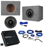 Rockville W65K9D2 6.5" 1000W Car Subwoofer+sealed Box+mono Amplifier+amp Kit. Fixed Price $202.85.
