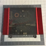 VR3 Two Channel Stereo Amplifier 4-8 Ohm Stable-true Mosfet-bridgeable 200W. Fixed Price $23.99.