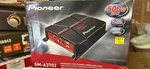 Pioneer GM-A3702 500W 2-CHANNEL Bridgeable Car Amplifier. Fixed Price $75.00.