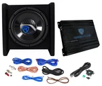 Rockville RV10.1D 500W 10" Loaded Car Subwoofer Enclosure+mono Amplifier+amp Kit. Fixed Price $139.95.