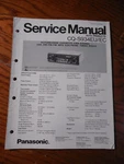 Panasonic CQ-S934EU Am Fm Cassette Service Manual. Fixed Price $20.00.