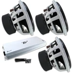 Audio ZERO6 6K Amp + 3X Rage V3 15" 2KW 1-0HM Dvc Rms Subwoofers B2-Z6-COMBO4. Fixed Price $2799.80.