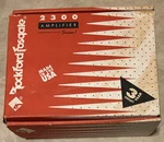 Vintage Rockford Fosgate Series 1 Amplifier FG-2300 New Box. Fixed Price $149.95.