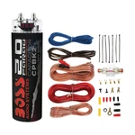 Boss Audio CPBK2 Digital Car Power Capacitor & Soundstorm AKS8 Amp Wiring Kit. Fixed Price $67.99.