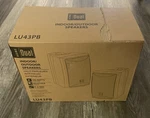 Dual Electronics LU43PB 3-WAY High Performance Outdoor Indoor Speakers. Fixed Price $25.50.