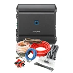 Alpine S-A60M Class-d Mono Amplifier + T4AW-R Gauge Kit. Fixed Price $219.95.