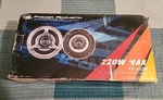 Nos Power Acoustic KP-653N 6" 5-WAY Speakers 220W New In Box. Fixed Price $25.00.