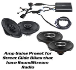 Hertz Speakers & Amp For Harley Street Glide That Has Soundstream Radio (HSP2). Fixed Price $1899.99.
