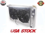 4ROWS Aluminum Radiator Shroud Fan For 75-87 Pontiac Grand Prix Phoenix Ventura. Fixed Price $222.30.