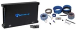 Rockville DB14 4000 Watt PEAK/1000W Rms Mono 2 Ohm Amplifier+amp Kit. Fixed Price $219.95.