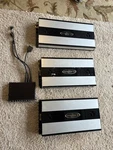 Zapco Competition Amps & Eq (zeff) C2K- 9.0/6.0/2.5 Sx-sl. Fixed Price $2500.00.