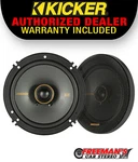 Kicker 51KSC6504, Series 6.5" 2-WAY 100W Rms Car Speakers Pair. Fixed Price $110.96.