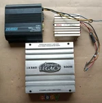 3 Pc Lot Vintage 90'S American Legacy 500W Jensen A220 250W Boss Car Amplifier. Fixed Price $129.99.