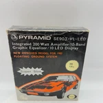 Vtg Nos 80S Pyramid SE903 Led Vu Meter Graphic Equalizer 10 Band Old School. Fixed Price $158.30.