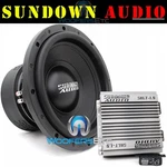 Pkg Sundown Audio SA-12 V.2 D2 Subwoofer + SALT-1.5 Monoblock Bass Amplifier New. Fixed Price $984.98.