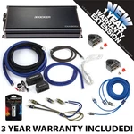 Kicker 43CXA18001 Car Audio Sub CXA1800.1 W/ PKD1 Amplifier Kit Accessories. Fixed Price $499.99.