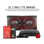 DS18 Tailgate Package - Dual 10" Subwoofer For Jeep Jl/jk/jku/tj With Amplifier. Fixed Price $1174.95.