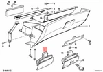 Genuine Bmw E21 E23 E28 E30 Cabrio Glove Box Latch Locking Oem 51161848873. Fixed Price $76.52.